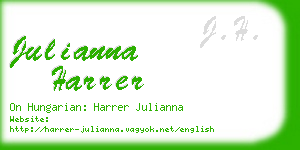 julianna harrer business card